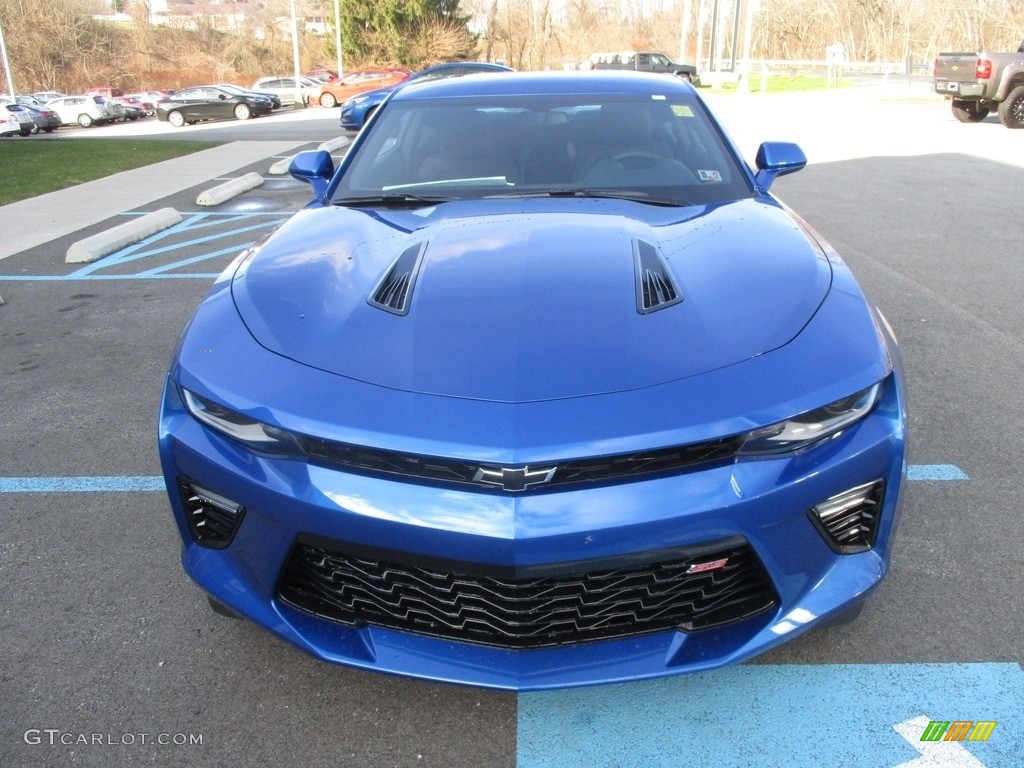 Hyper Blue Metallic 2017 Chevrolet Camaro SS Coupe Exterior Photo #117381208