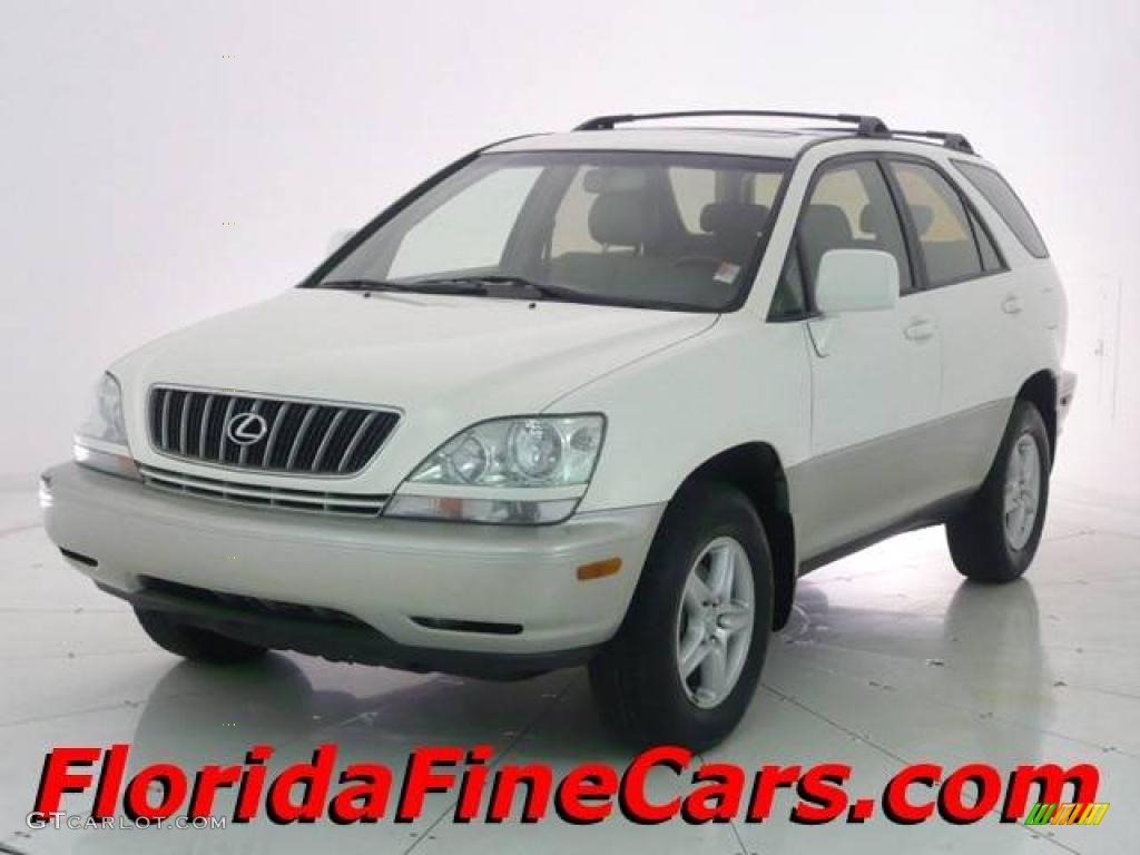 2001 RX 300 - White Gold Crystal / Ivory photo #1