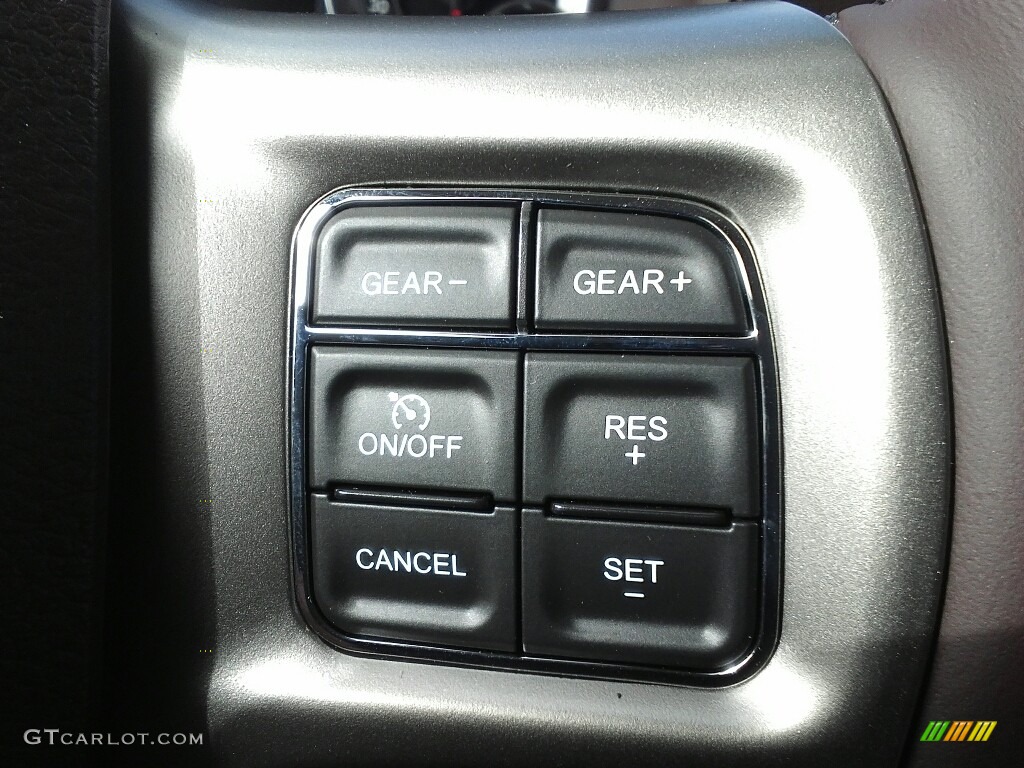 2017 1500 Laramie Crew Cab 4x4 - Pearl White / Canyon Brown/Light Frost Beige photo #14