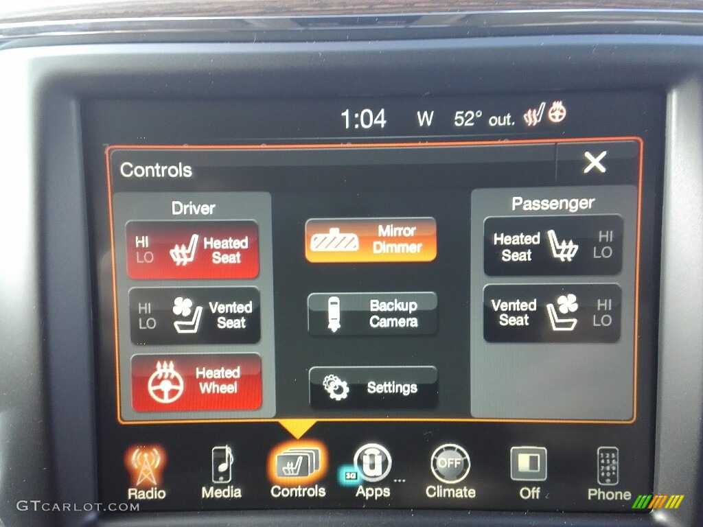 2017 1500 Laramie Crew Cab 4x4 - Pearl White / Canyon Brown/Light Frost Beige photo #20