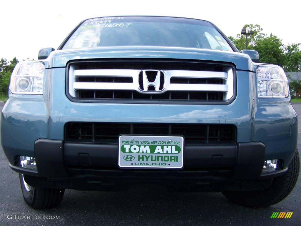 2008 Pilot Special Edition 4WD - Steel Blue Metallic / Gray photo #3