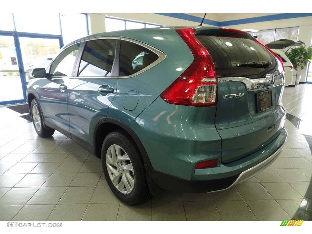 2016 CR-V EX AWD - Mountain Air Metallic / Beige photo #2