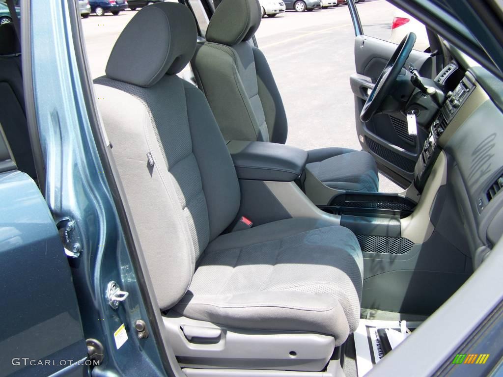 2008 Pilot Special Edition 4WD - Steel Blue Metallic / Gray photo #13