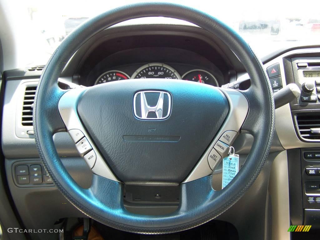 2008 Pilot Special Edition 4WD - Steel Blue Metallic / Gray photo #20