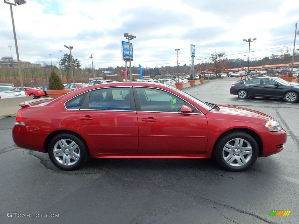 2013 Impala LT - Crystal Red Tintcoat / Ebony photo #9