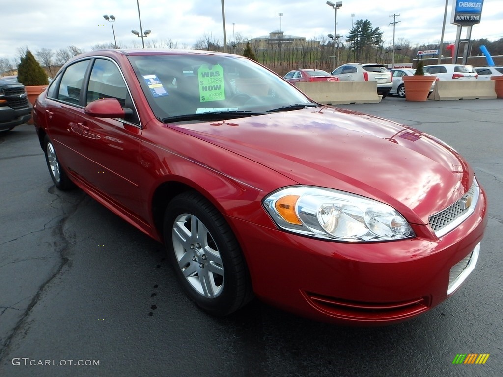 2013 Impala LT - Crystal Red Tintcoat / Ebony photo #10