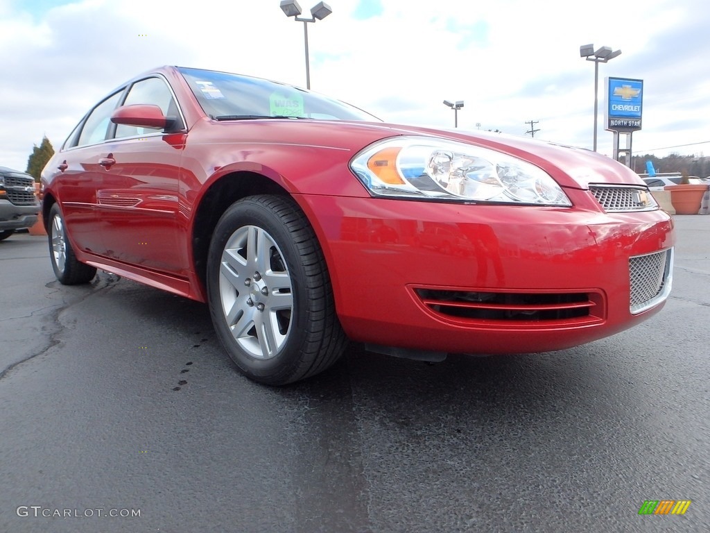 2013 Impala LT - Crystal Red Tintcoat / Ebony photo #11