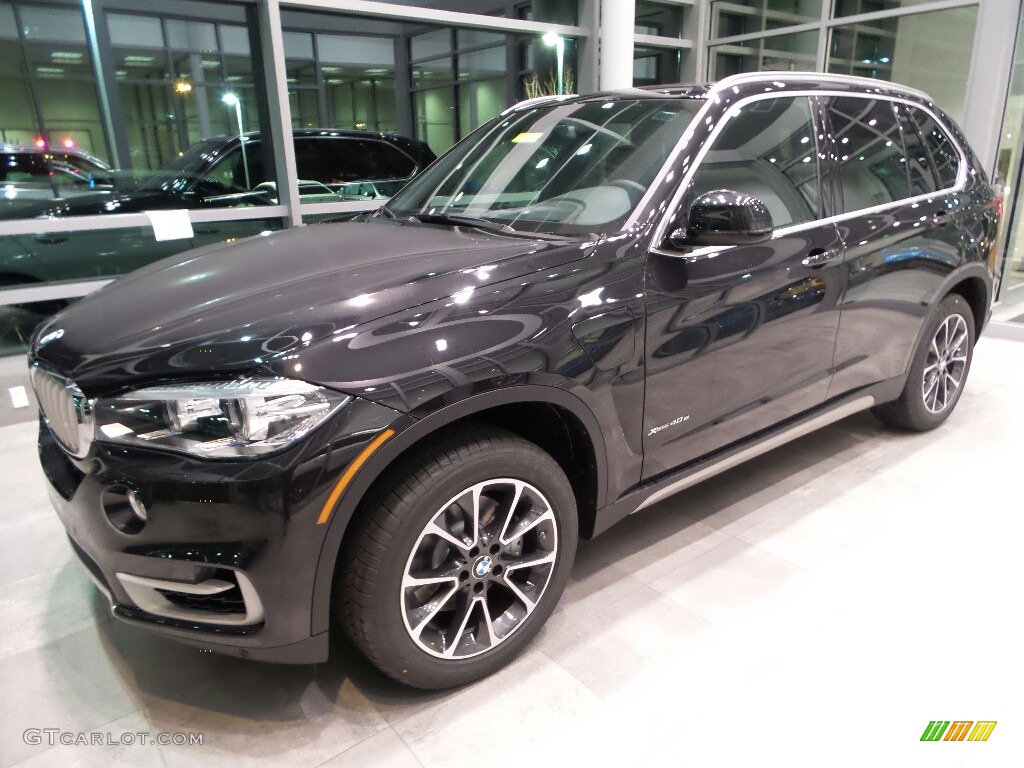 Black Sapphire Metallic 2017 BMW X5 xDrive40e iPerformance Exterior Photo #117386623