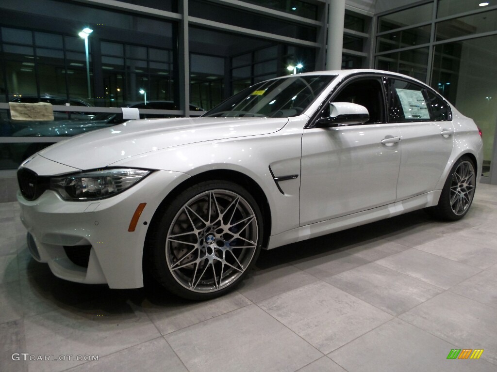 Mineral White Metallic 2017 BMW M3 Sedan Exterior Photo #117387082