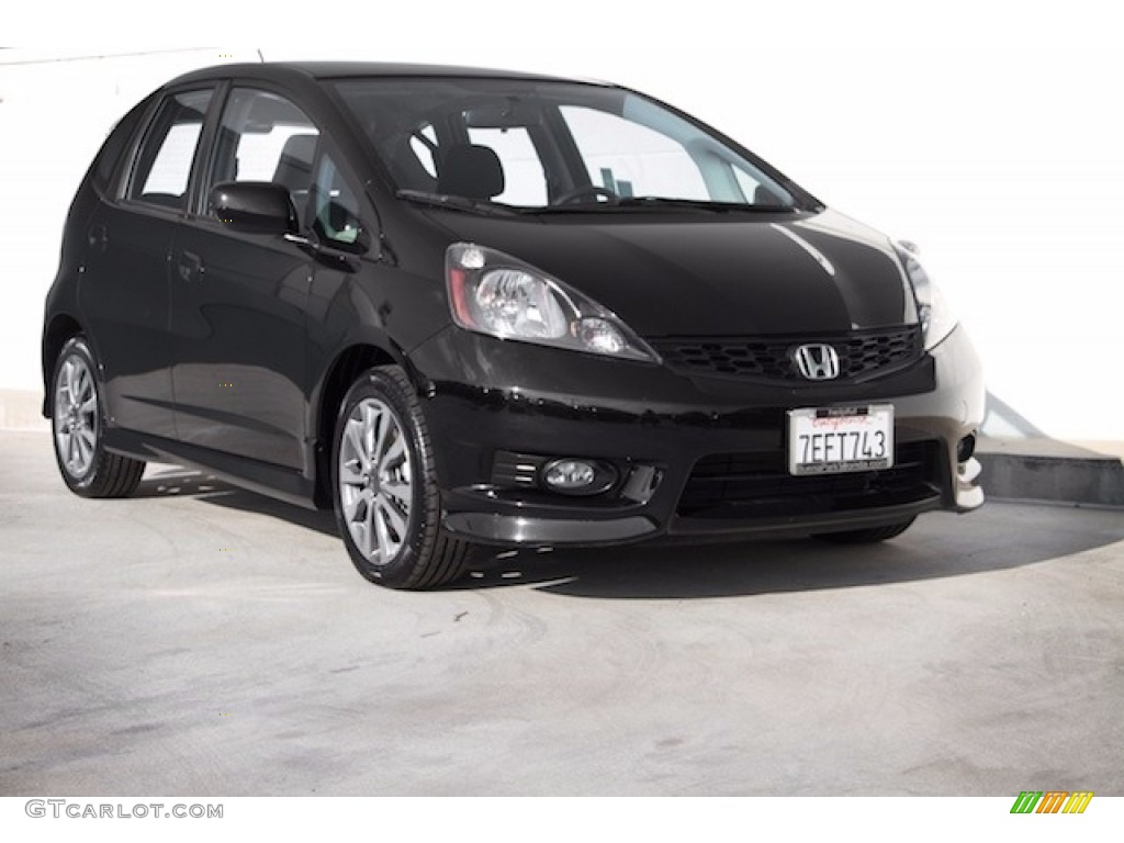2013 Fit Sport - Crystal Black Pearl / Sport Black photo #1