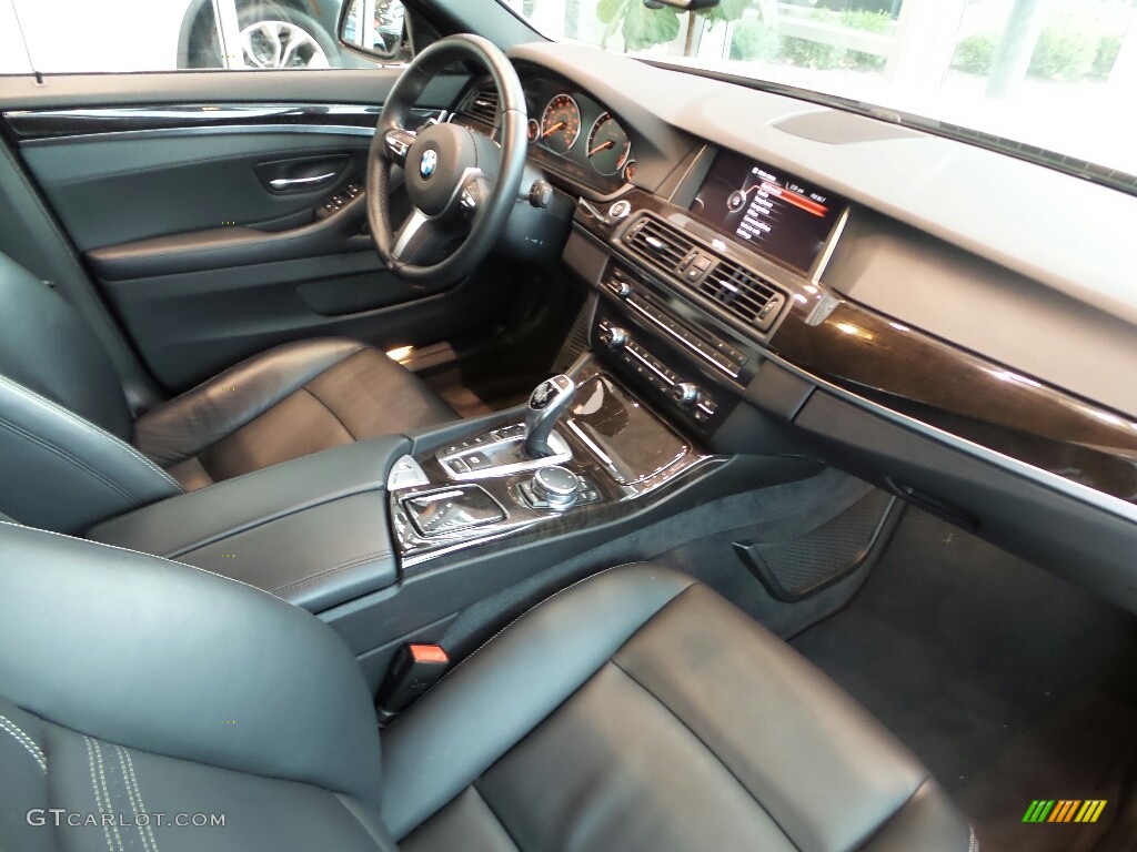 2016 5 Series 535i xDrive Sedan - Glacier Silver Metallic / Black photo #5
