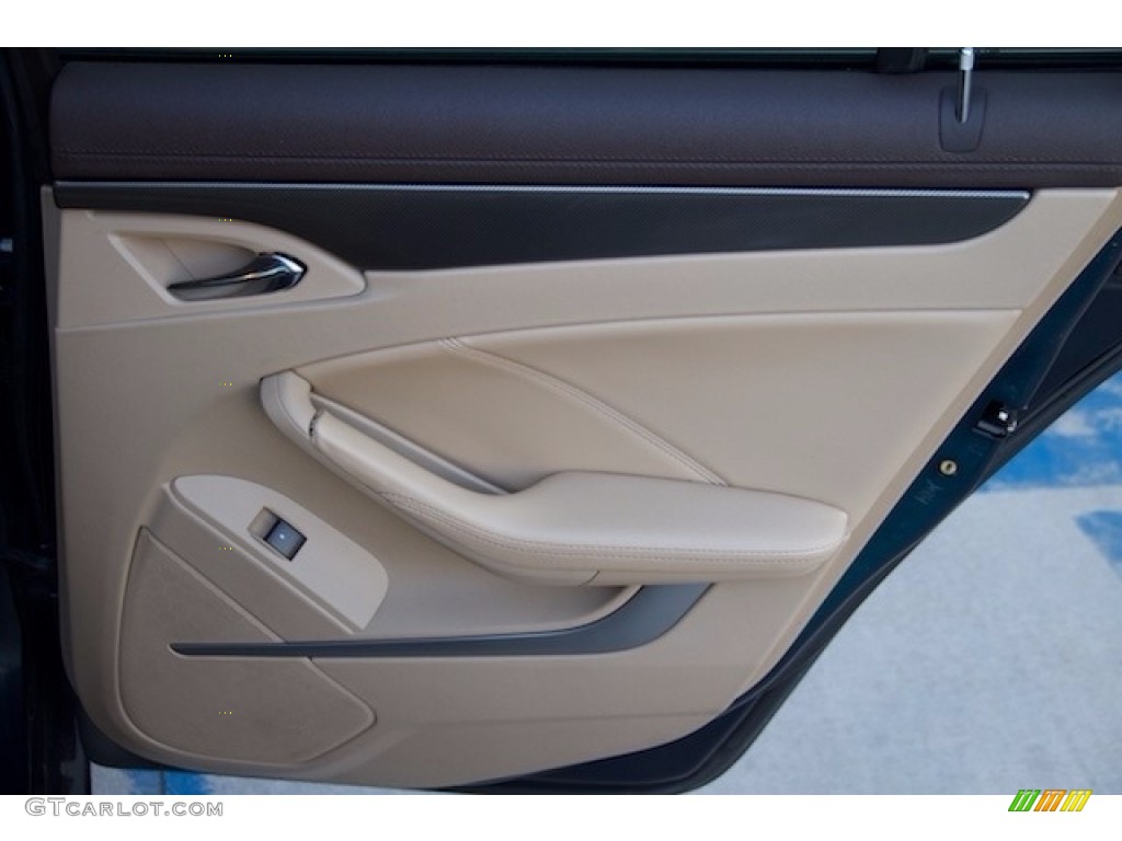 2008 CTS Sedan - Blue Chip / Cashmere/Cocoa photo #20