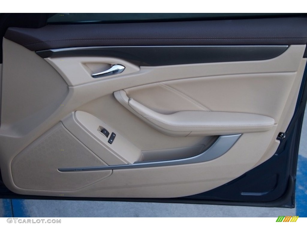 2008 CTS Sedan - Blue Chip / Cashmere/Cocoa photo #21
