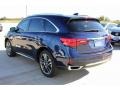 2017 Fathom Blue Pearl Acura MDX Advance  photo #5