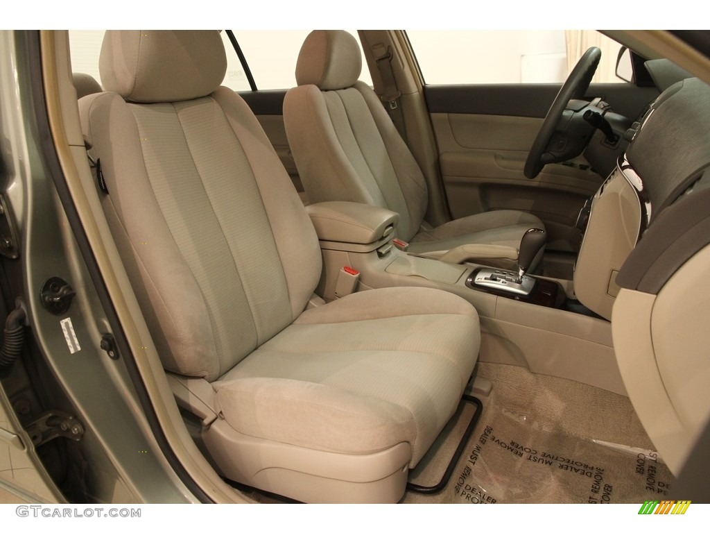 2008 Sonata GLS - Natural Khaki Green / Beige photo #12