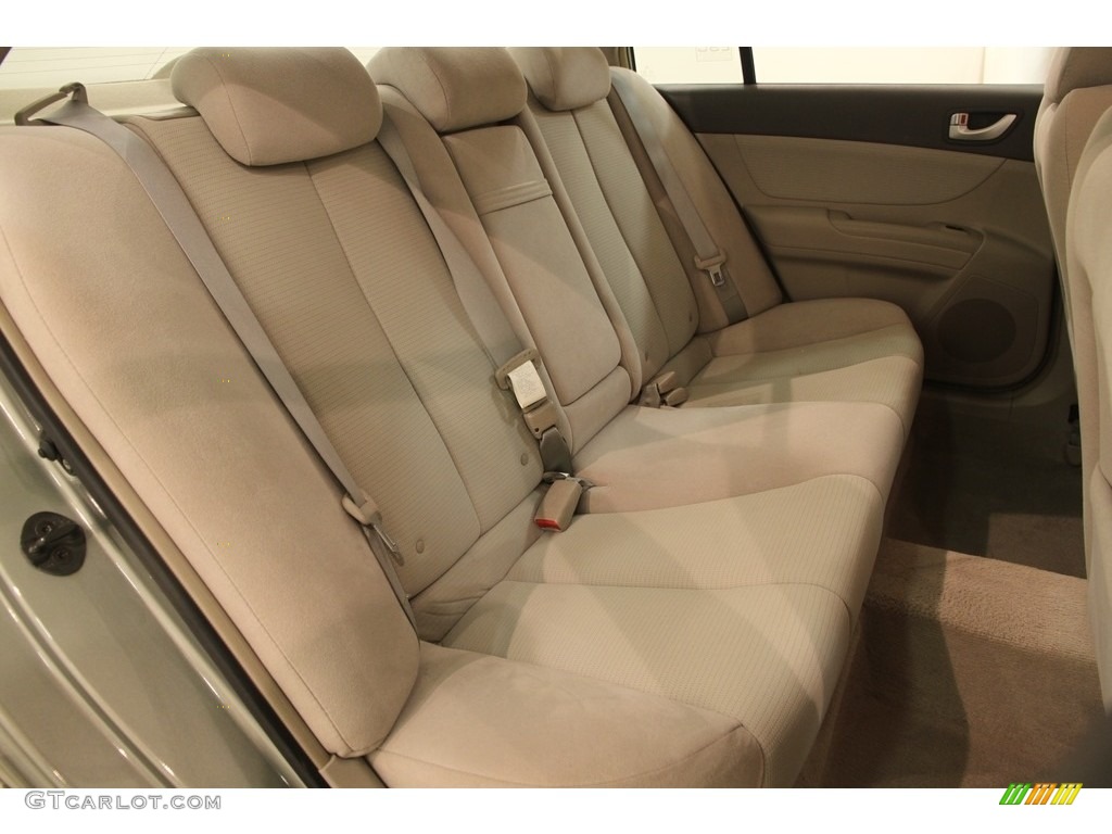 2008 Sonata GLS - Natural Khaki Green / Beige photo #13
