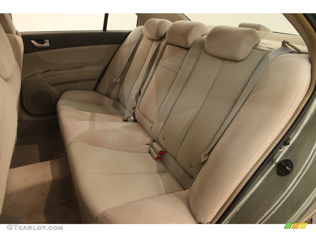 2008 Sonata GLS - Natural Khaki Green / Beige photo #14