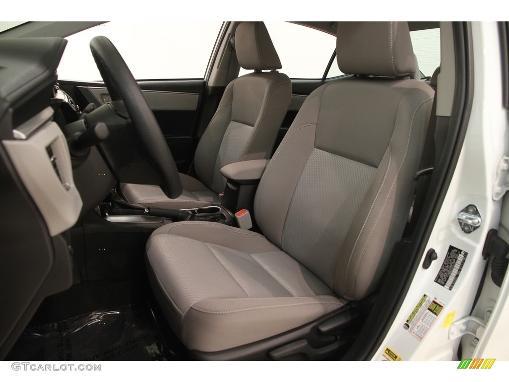 2016 Corolla LE - Super White / Ash photo #5
