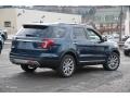 2017 Blue Jeans Ford Explorer Limited 4WD  photo #3