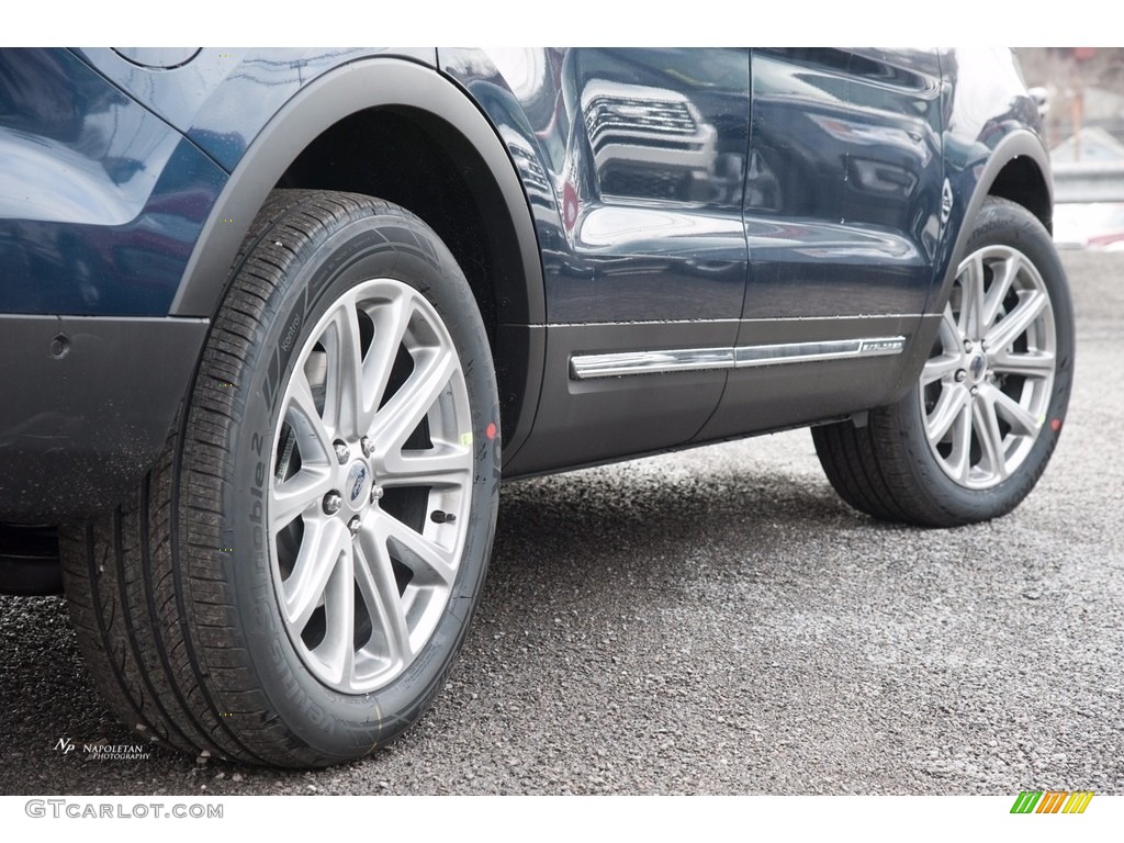 2017 Explorer Limited 4WD - Blue Jeans / Ebony Black photo #4