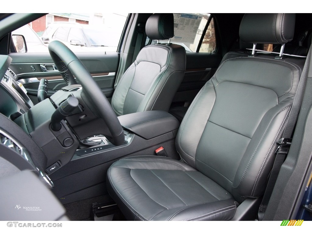 2017 Explorer Limited 4WD - Blue Jeans / Ebony Black photo #7