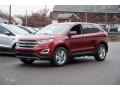 2017 Ruby Red Metallic Ford Edge SEL AWD  photo #1