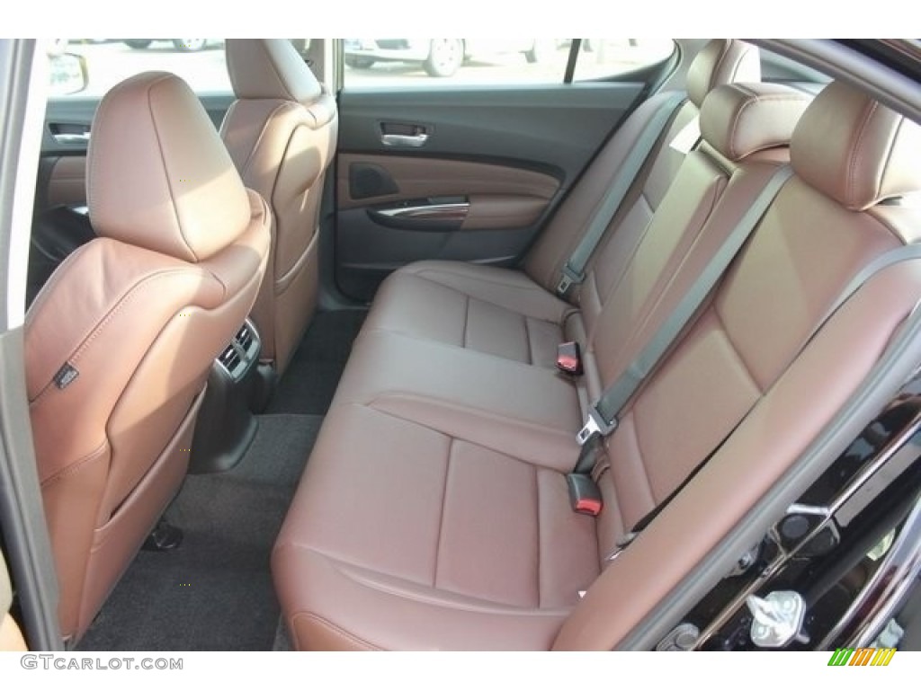 2017 Acura TLX V6 SH-AWD Advance Sedan Rear Seat Photo #117390367