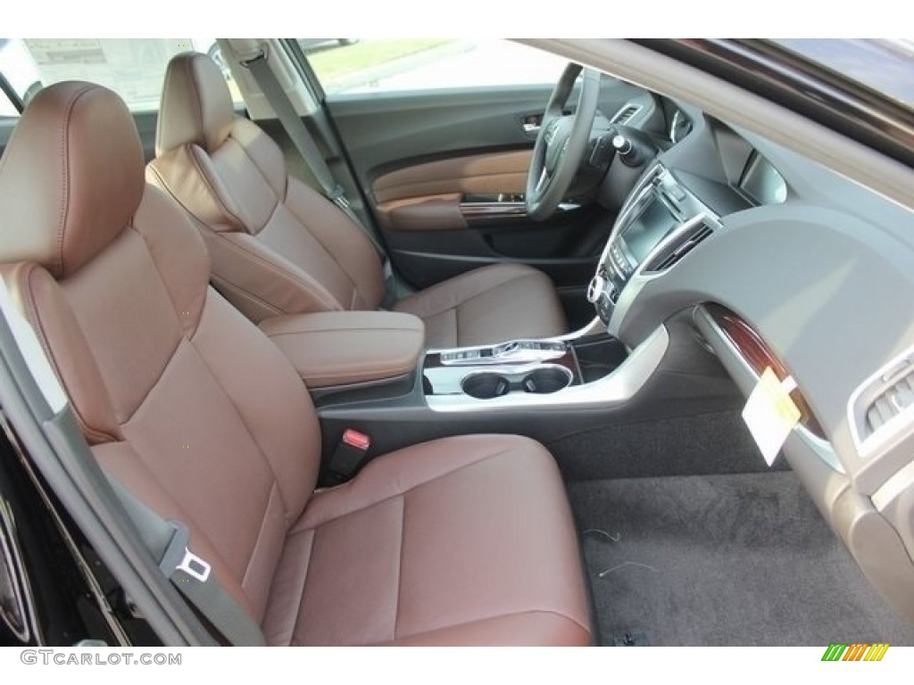 2017 Acura TLX V6 SH-AWD Advance Sedan Front Seat Photo #117390388
