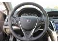 Espresso 2017 Acura TLX V6 SH-AWD Advance Sedan Steering Wheel