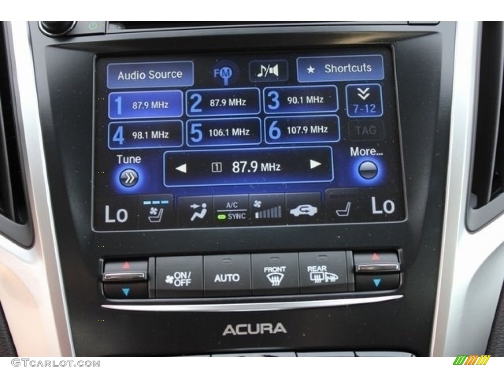2017 Acura TLX V6 SH-AWD Advance Sedan Audio System Photos