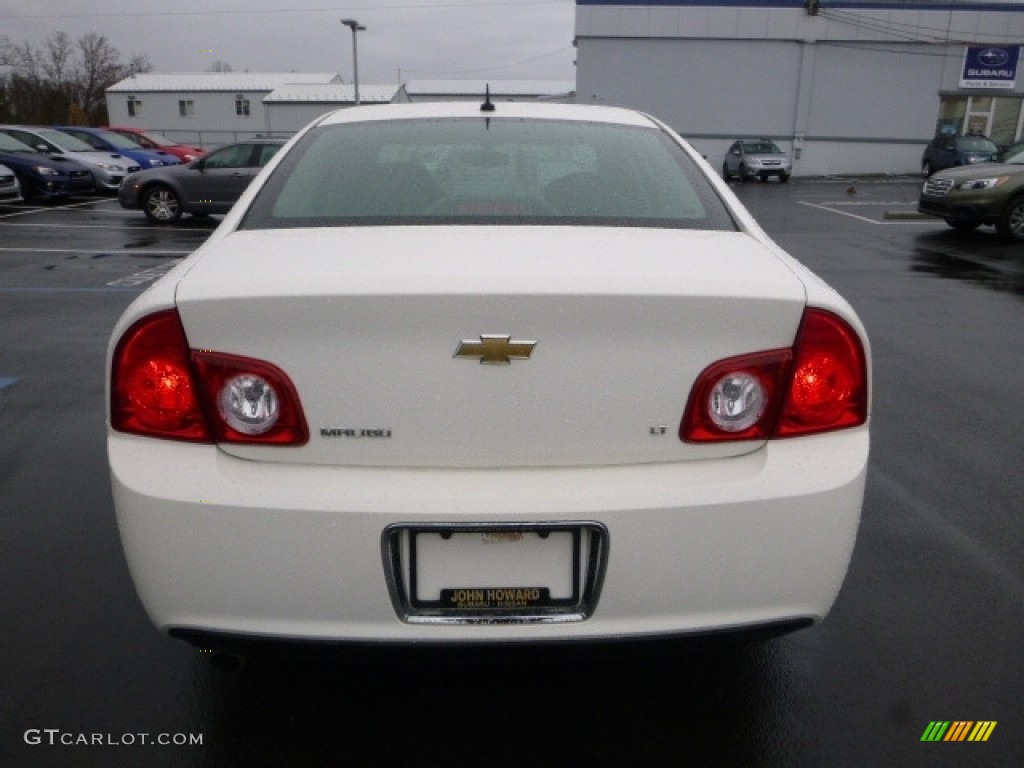 2008 Malibu LT Sedan - White / Ebony photo #8