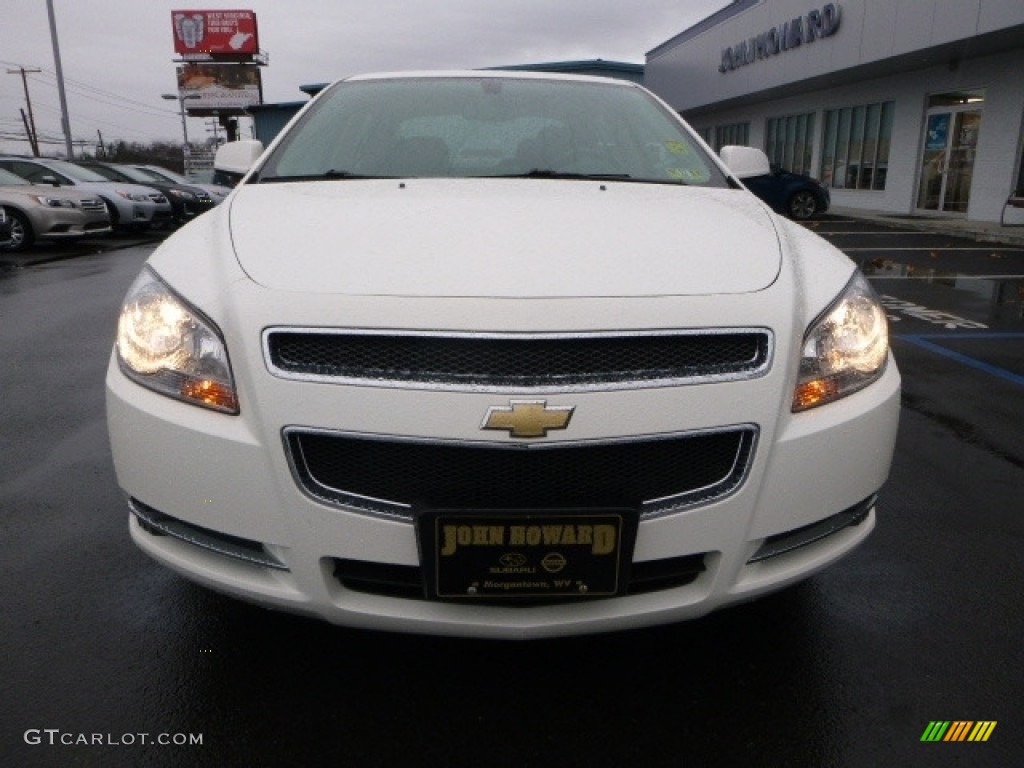 2008 Malibu LT Sedan - White / Ebony photo #12