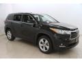 2015 Attitude Black Metallic Toyota Highlander Limited AWD  photo #1