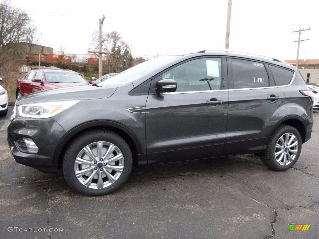 Magnetic 2017 Ford Escape Titanium 4WD Exterior Photo #117392153