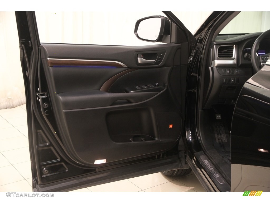 2015 Highlander Limited AWD - Attitude Black Metallic / Black photo #4