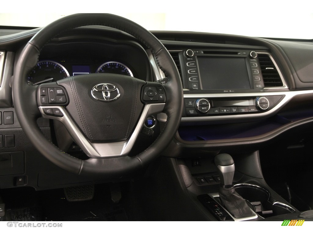 2015 Highlander Limited AWD - Attitude Black Metallic / Black photo #7