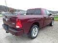 2017 Delmonico Red Pearl Ram 1500 Express Quad Cab 4x4  photo #8
