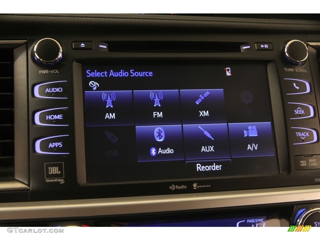 2015 Highlander Limited AWD - Attitude Black Metallic / Black photo #12