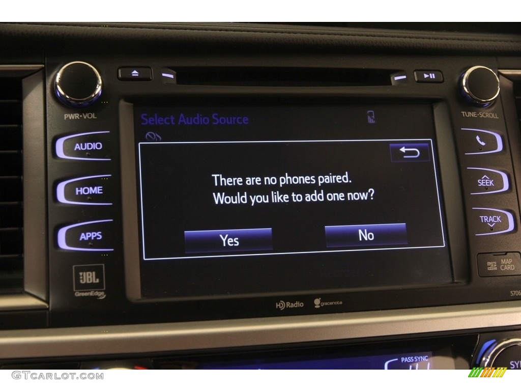 2015 Highlander Limited AWD - Attitude Black Metallic / Black photo #13