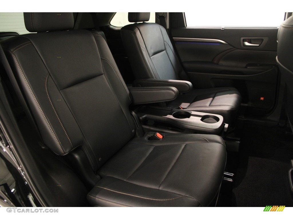 2015 Highlander Limited AWD - Attitude Black Metallic / Black photo #18