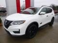 2017 Glacier White Nissan Rogue SV AWD  photo #9