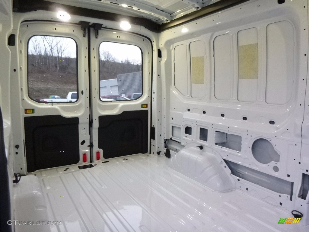 2017 Transit Van 350 MR Long - Oxford White / Pewter photo #3