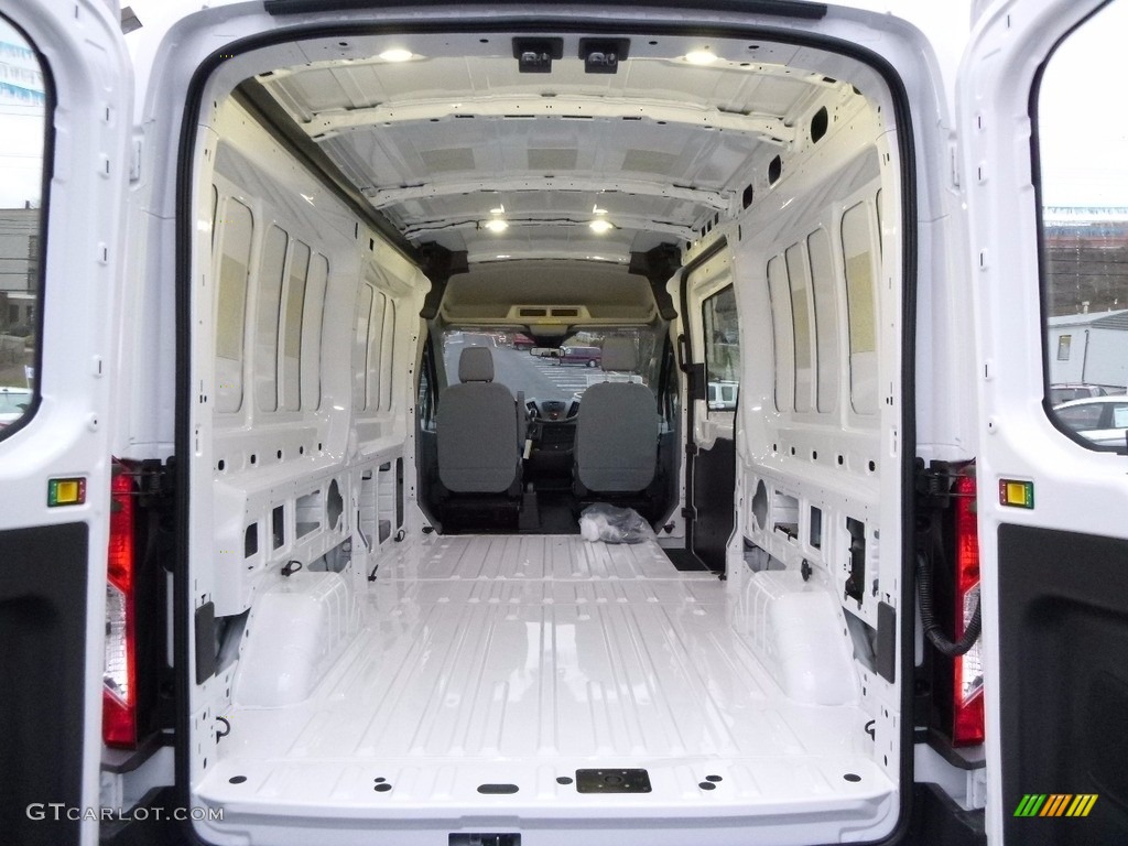 2017 Transit Van 350 MR Long - Oxford White / Pewter photo #5