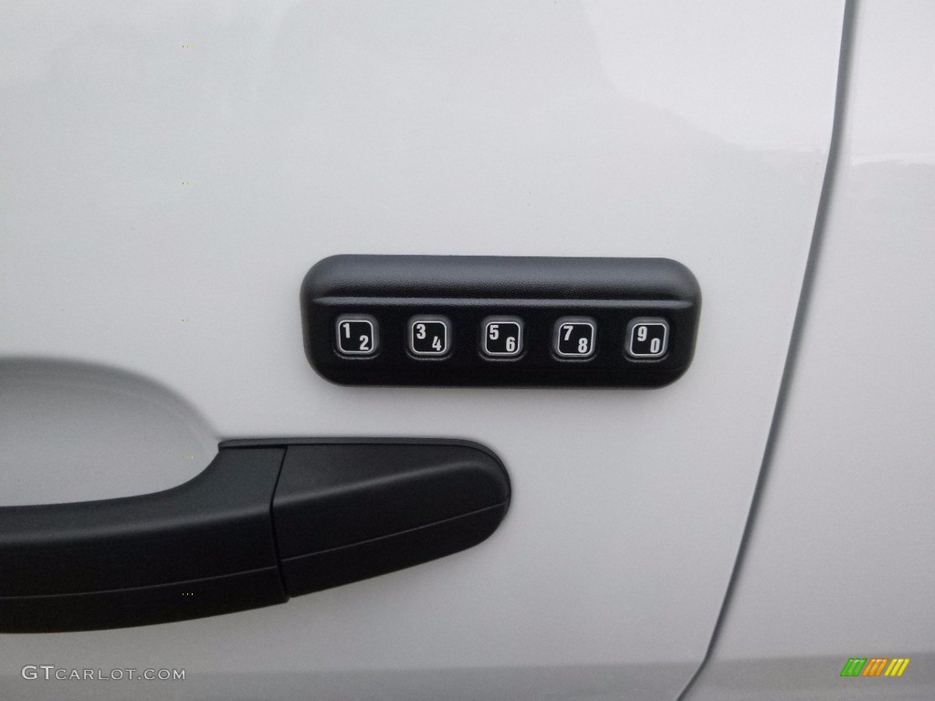 2017 Transit Van 350 MR Long - Oxford White / Pewter photo #9