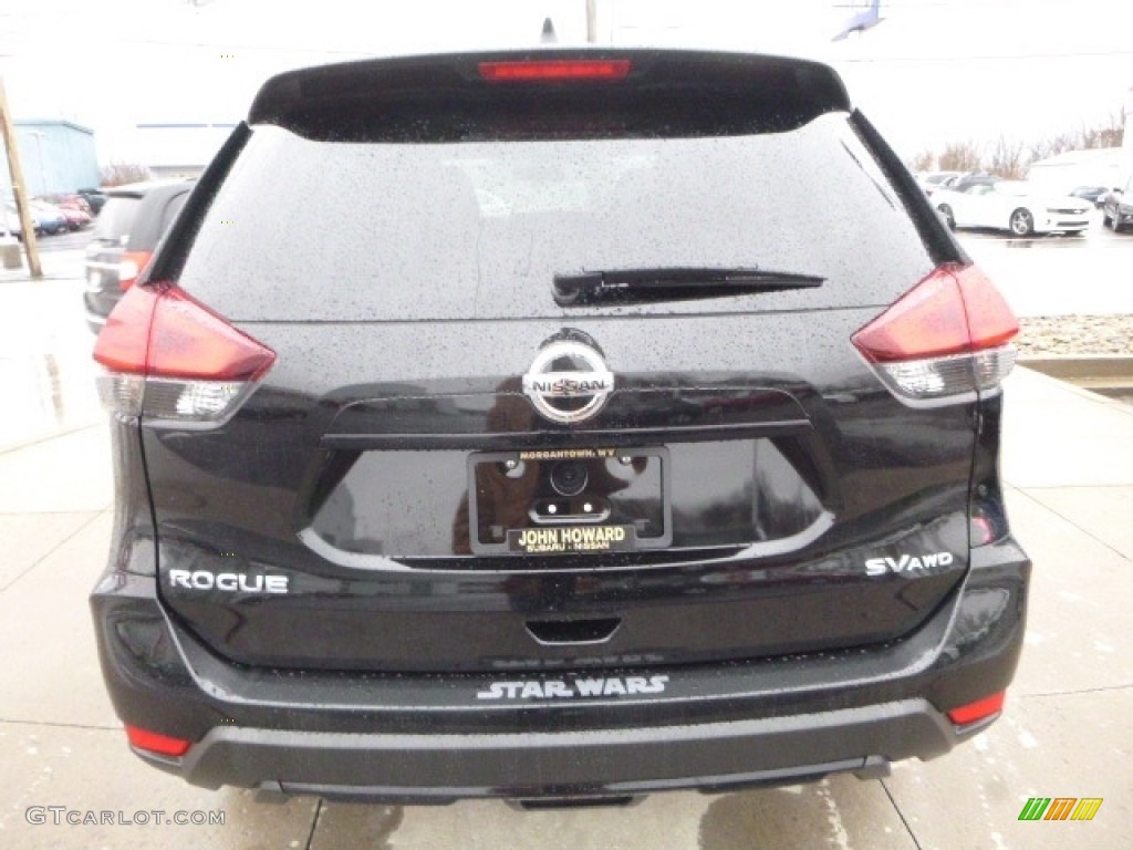 2017 Rogue SV AWD - Magnetic Black / Charcoal photo #9