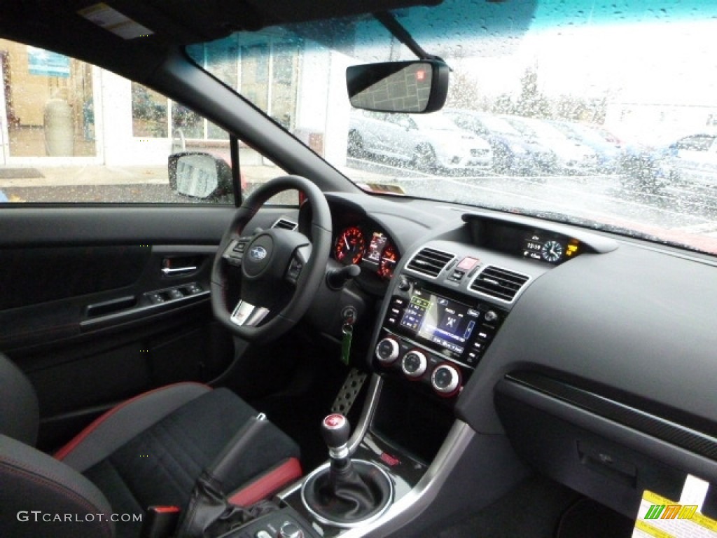 2017 Subaru WRX STI Carbon Black Dashboard Photo #117393551