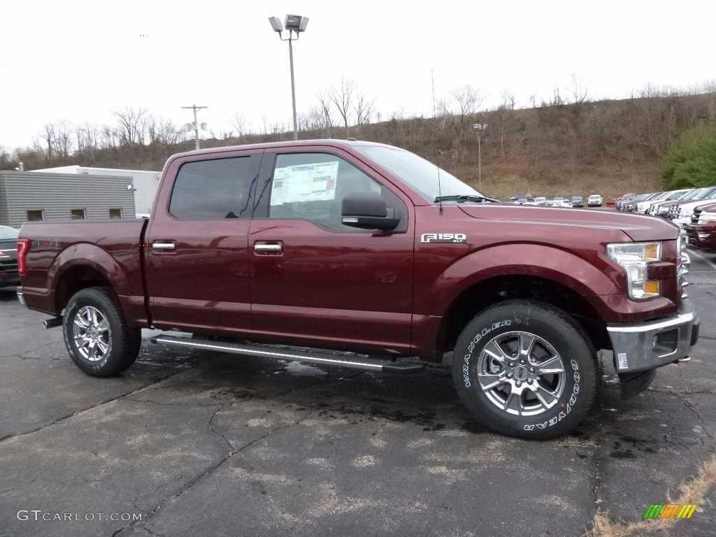 2017 F150 XLT SuperCrew 4x4 - Bronze Fire / Earth Gray photo #1