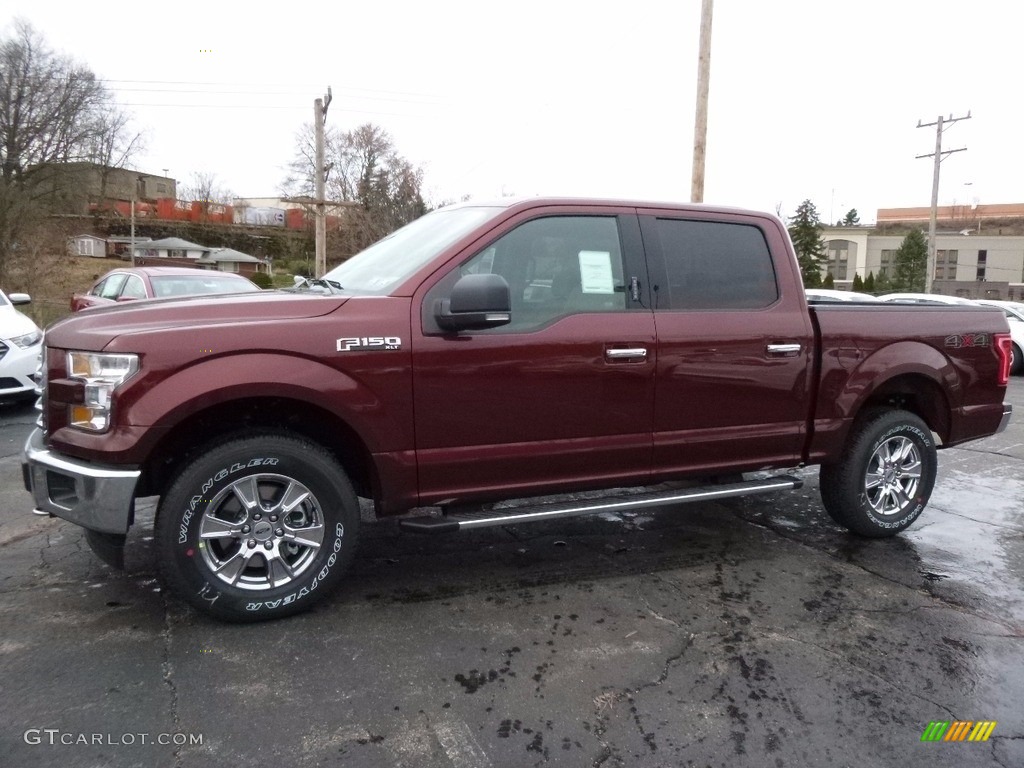2017 F150 XLT SuperCrew 4x4 - Bronze Fire / Earth Gray photo #4