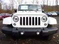 2017 Bright White Jeep Wrangler Sahara 4x4  photo #9