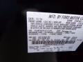 G1: Shadow Black 2016 Ford Taurus SHO AWD Color Code